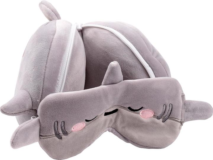Immagine prodotto Sombo Oreiller de voyage requin (Cuscino per testa e collo)