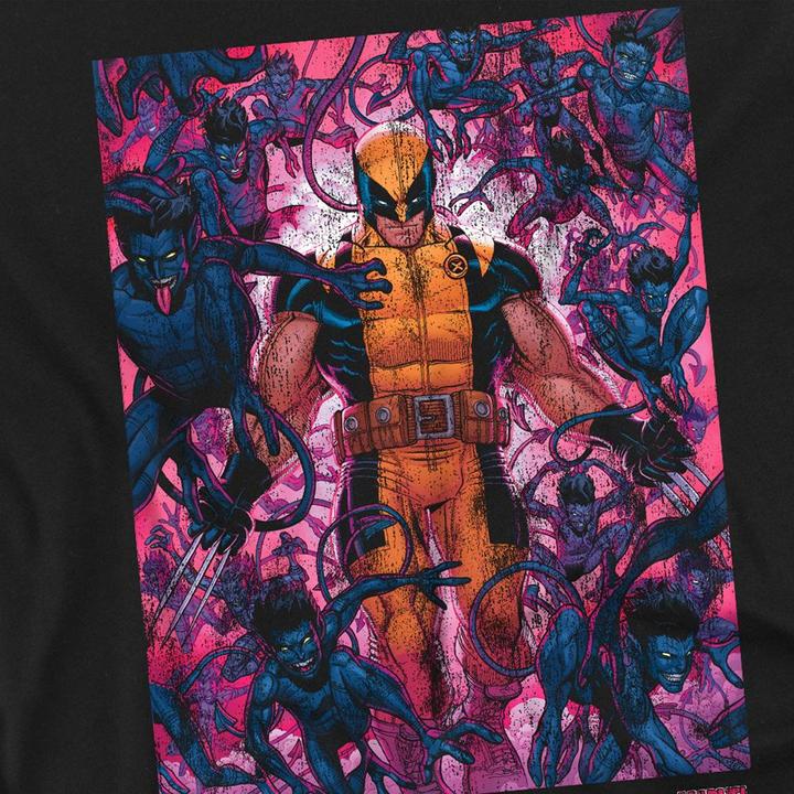 Immagine prodotto X-Men Maglietta Wolverine Nightcrawler Adulto Unisex (M)