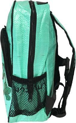 Actual product image Bekos Upcycling - Children's Backpack from Recycled Feed Sacks Frog S (6 l)