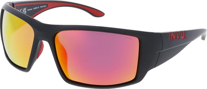 Invu Makalu (Matt Black, Red, Mirror Revo Red on Smoke)