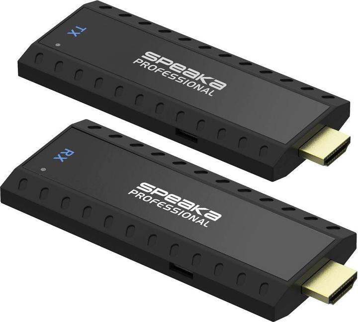 Produktbild SpeaKa Professional HDMI® HDMI-Funkübertragung (Set) über Heimnetzwerk (IP-basiert) 30m