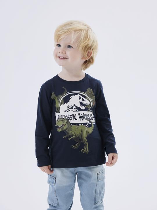 Actual product image Name it Nmmnijal Jurassic Ls Top Noos Sky (104)