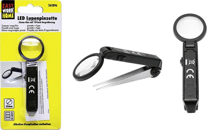 Produktbild Easy Work LED Lupenpinzette