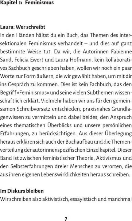 Produktbild Feminism is for everyone! (Deutsch, Fabienne Sand, 2021)