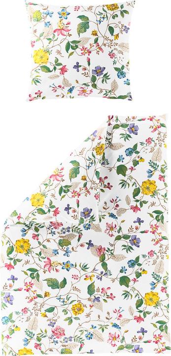 Traumschlaf Blumenparadies (Duvetbezug, 155x220 cm + 80x80 cm)