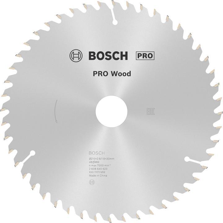 Immagine prodotto Bosch Professional Zubehör Lama circolare per legno PRO, 210 x 2,8 x 30 mm