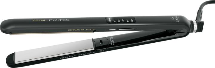 Image du produit GAMA GA.MA LED Dual Plates 4D Hair Straightener Warm Black 50 W 3 m (Fer plat)