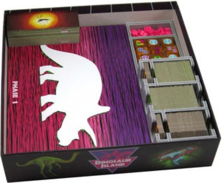 Actual product image Folded Space FS-DIN - Insert - For Dinosaur Island Extreme Edition and Expansion: Totally Liquid Extreme Edition