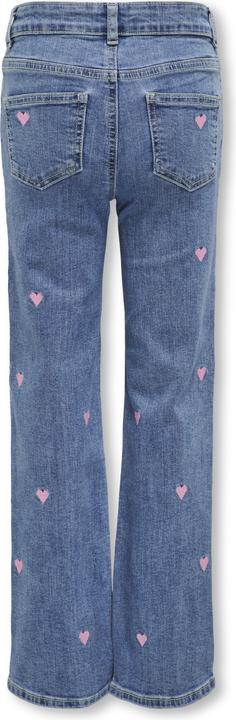 Actual product image Only Kogjuicy Wide Leg Heart Emb Dnm Jeans (152)