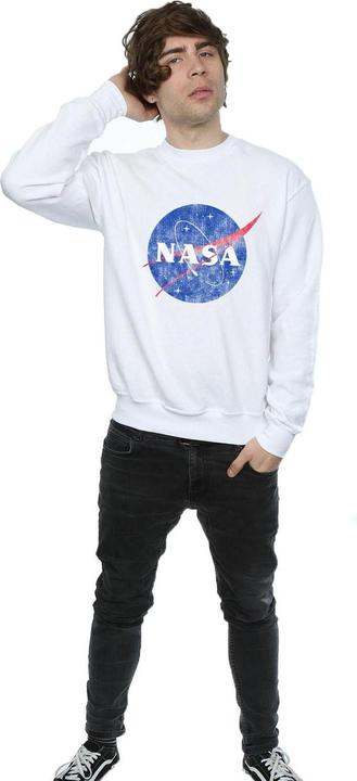 Immagine prodotto Nasa Classic Insignia Logo Distressed Felpa Uomo (XL)