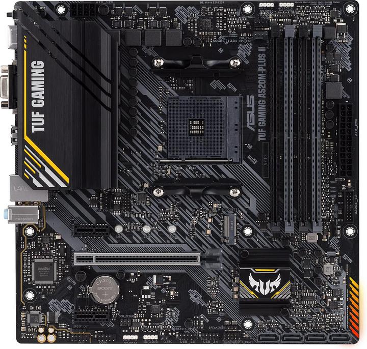 Immagine prodotto ASUS TUF GAMING A520M-PLUS II (AM4, AMD A520, mATX)