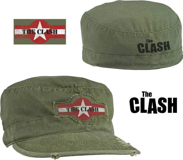 Actual product image The Clash Clash Star Logo M GRN Military Cap:M-L (M, L)