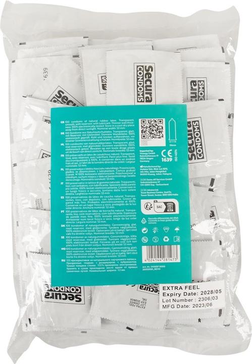 Produktbild Secura Extra Feel 100er-Beutel (100 Stk.)