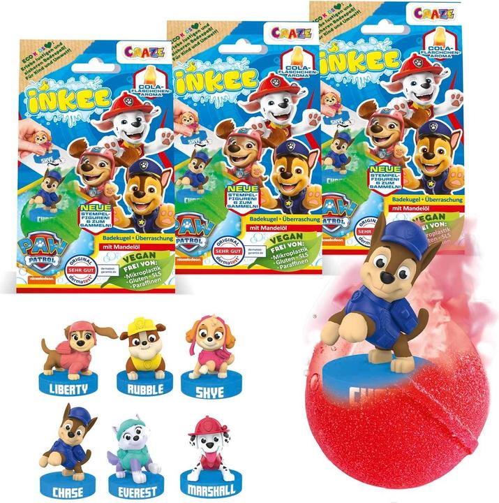Image du produit Craze Boule de bain surprise Paw Patrol (Bombe de bain)