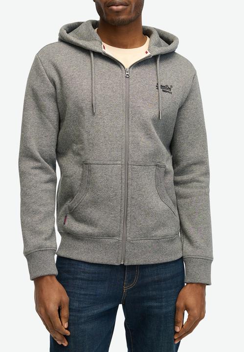 Produktbild Superdry Sweatjacke Casual Figurbetont ESSENTIAL LOGO ZIP HOODIE (S)