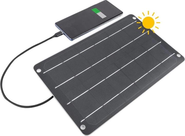 Produktbild 4smarts Solar Panel VoltSolar 5W mit USB-A Anschluss (5 W, 0.20 kg)