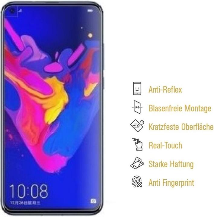 Produktbild Protectorking 3x Panzerfolie Anti-Shock matt entspiegelt (3 Stück, Huawei Nova 4)