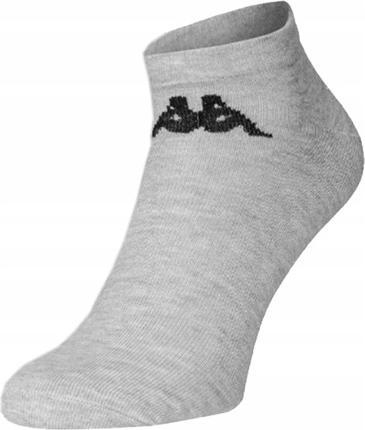 Actual product image Kappa Socks Söckchen 3 Paar Schwarz/Weiss/Grau (39 - 42)