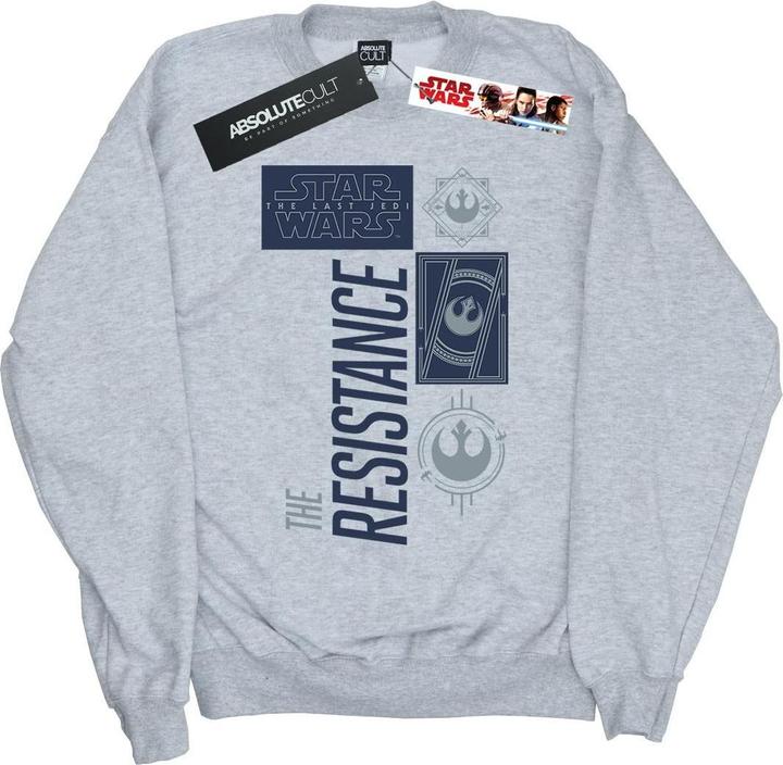 Actual product image Star Wars Girls The Last Jedi The Resistance Sweatshirt (128)