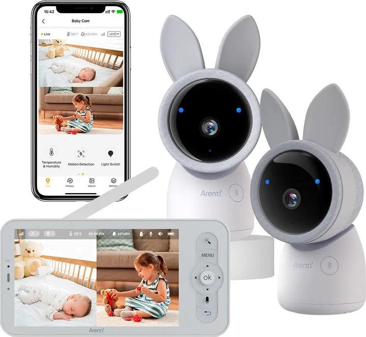 Arenti AInanny Set (Babyphone mit Kamera)
