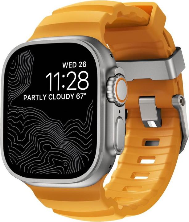 Actual product image Nomad Rocky Point Band (44 mm, 45 mm, 46 mm, 49 mm, Fluororubber (FKM))