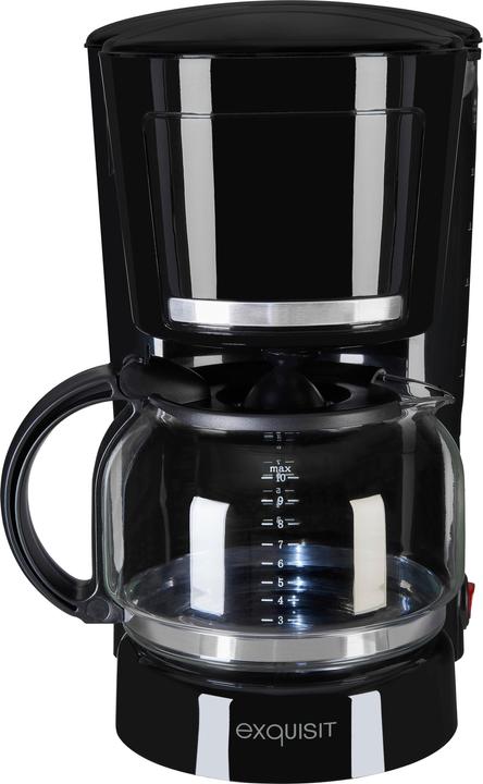 Produktbild Exquisit Kaffeemaschine, KA3102SWI, schwarz,12 Tassen
