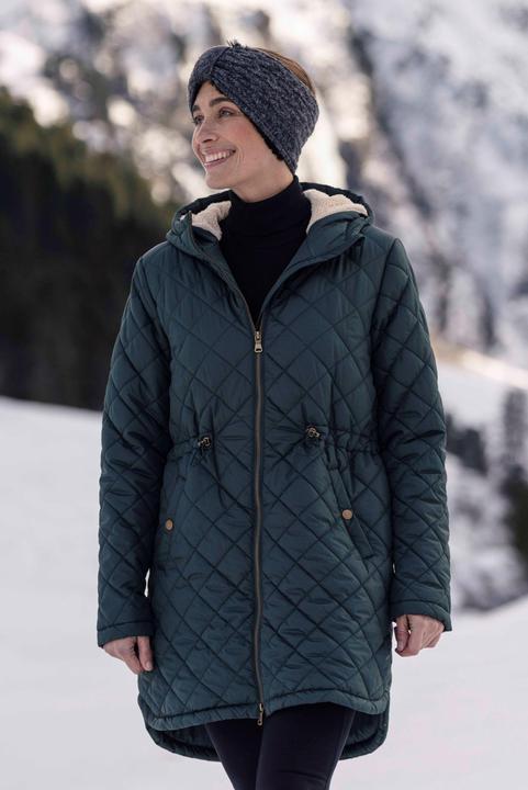 Immagine prodotto Mountain Warehouse Donna/Ladies Missouri Giacca trapuntata foderata di pelliccia sintetica (36)