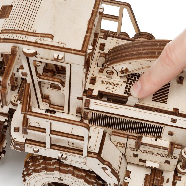 Image du produit Eco Wood Art Kit de maquette 3D en bois - Ensileuse automotrice (Gomeslmash) FS 80 Pro