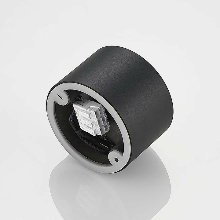 Image du produit Arcchio Nieva Downlight, GX53, rond, noir (GX53)