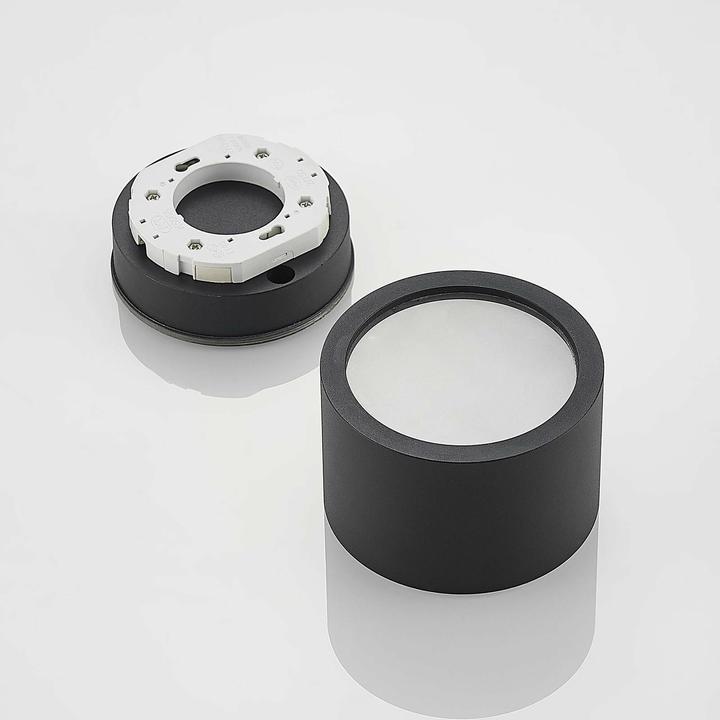 Image du produit Arcchio Nieva Downlight, GX53, rond, noir (GX53)