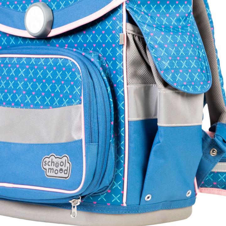 Produktbild School-Mood Timeless Pro Schulranzen-Set 7-teilig (23.50 l)