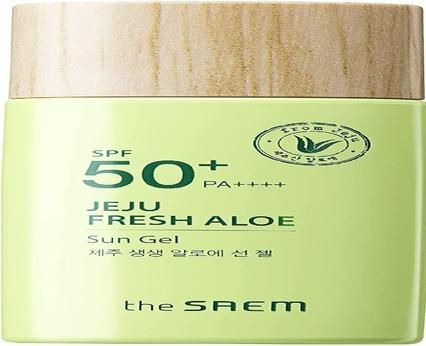 Produktbild The Saem Das SAEM Jeju Fresh Aloe Sonnenschutzgel SPF50+ 50g (Sonnengel, SPF 50+, 50 g)