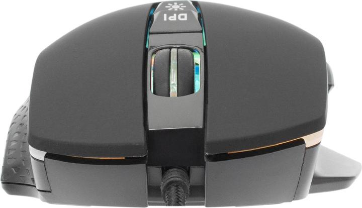 Actual product image White Shark Gaming mouse Gareth Black with RGB illumination (Cable)