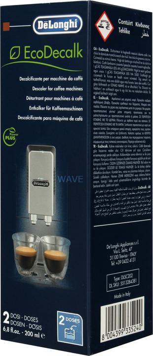 Actual product image De'Longhi EcoDecalc DLSC202 (200 ml)