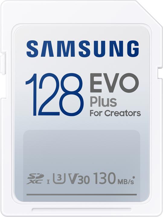 Samsung EVO Plus (128 GB, SDXC, U3, UHS-I)
