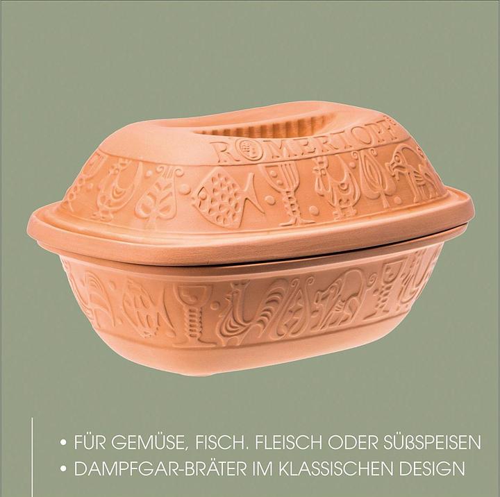Image du produit Römertopf Cocotte moyenne Klassik 4Pers (Cocotte + faitout, Céramique)
