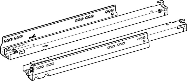 Produktbild Hettich Vollauszug mit Silent System Actro YOU