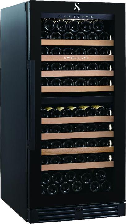 Image du produit Swisscave Edition Premium armoire à vin climatisée à deux zones WLB-360DF (103 - 108 bout.)
