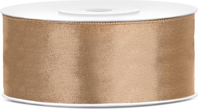 Produktbild Partydeco Geschenkband Satin Hellgold (Geschenkband, 1 x)