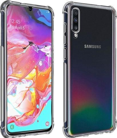 Immagine prodotto mobileup Custodia Samsung Galaxy A70 - Trasparente (Samsung Galaxy A70)
