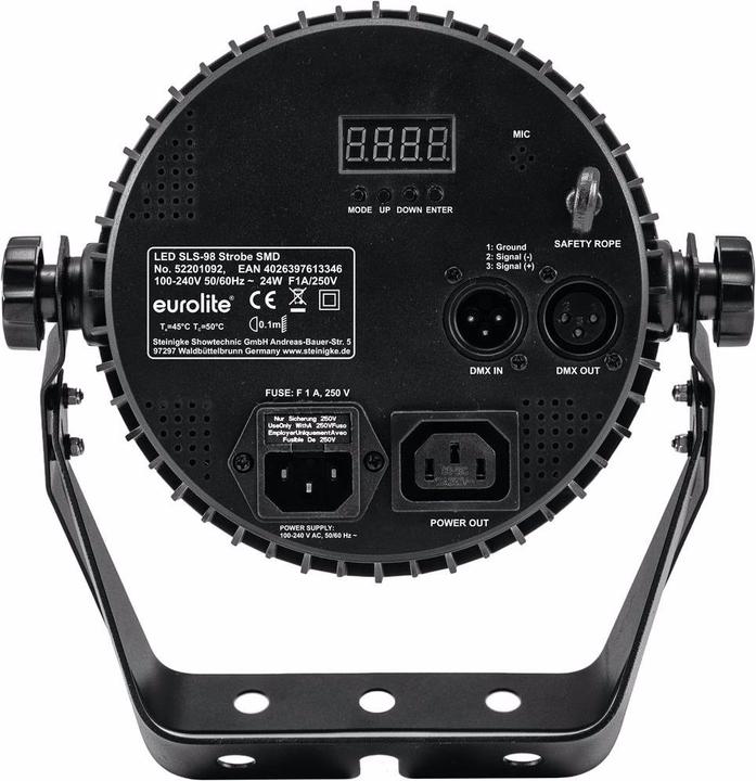 Immagine prodotto Eurolite SLS-98 DMX LED effetto spot Numero di LED: 98 Bianco