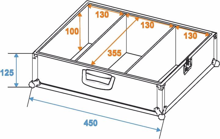 Immagine prodotto Roadinger Valigia Profi (L x P x A) 435 x 475 x 230 mm (Accessori)