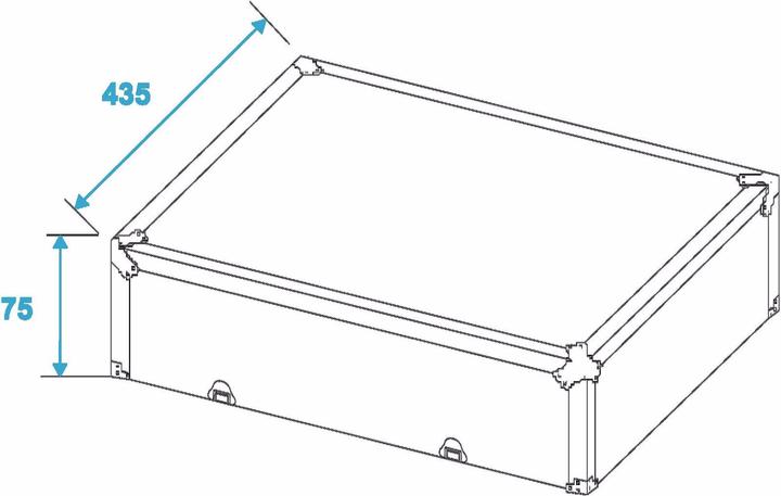 Produktbild Roadinger Plattenspieler-Case schwarz -S- (Universal)