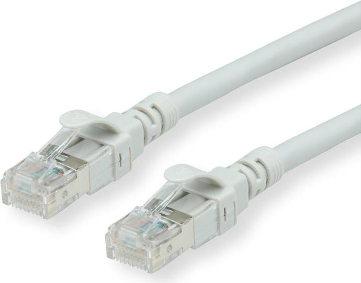 Produktbild Secomp ROLINE Patch Cable UTP, RJ45-RJ45 grey, Component Level, LSOH (U/UTP, CAT6, 15 m)
