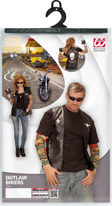 Actual product image Widmann Gilet da motociclista: Outlaw (XXL)