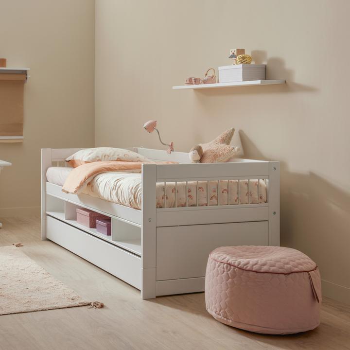 Produktbild Lifetime Kidsrooms Kojenbett mit Stauraum und Bettschublade Breeze 200 und Roll Lattenrost (90 x 200 cm)