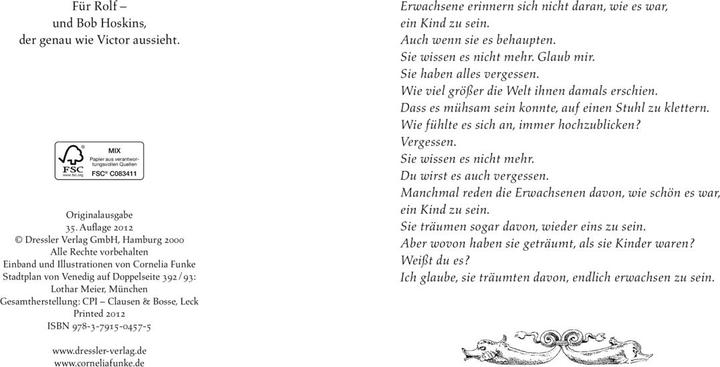 Productafbeelding Herr der Diebe (Duits, Cornelia Funke, 2000)