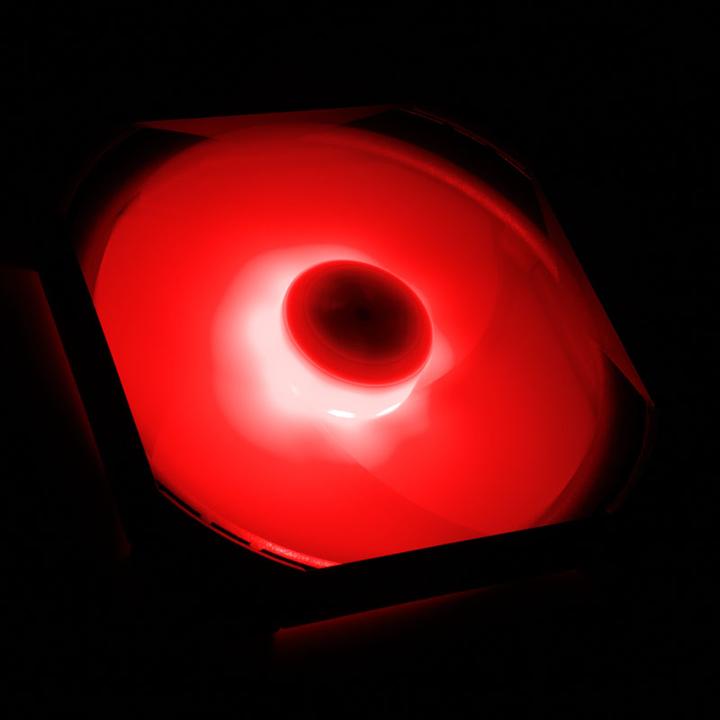 Productafbeelding Scythe Kaze Flex 140 Vierkante PWM ventilator, RGB, 300 - 1.800 rpm (140 mm, 1 x)