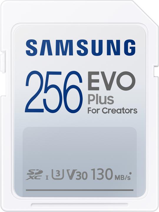 Productafbeelding Samsung Evo Plus (256 GB, SDXC, U3, UHS-I)