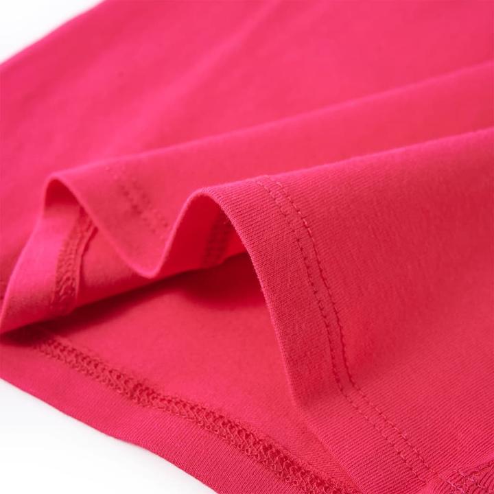 Immagine prodotto VidaXL Camicia a maniche lunghe per bambini rosa acceso 116,Materiale: 95% cotone (116)